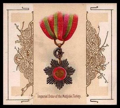 23 Imperial Order Of The Medjdie Turkey